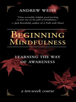 cover image of Beginning Mindfulness